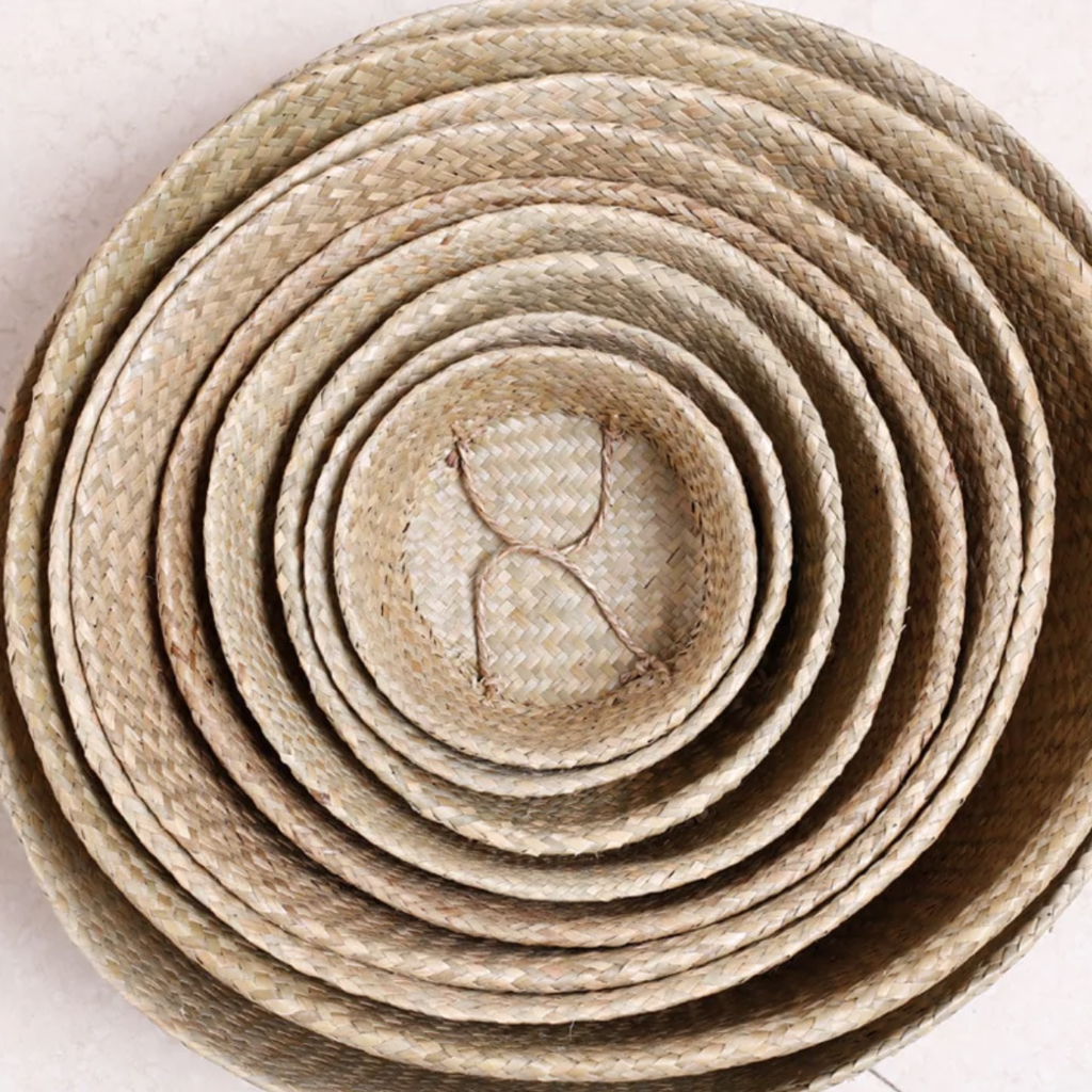 Cesta de mimbre