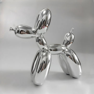 Escultura de chicle de perro