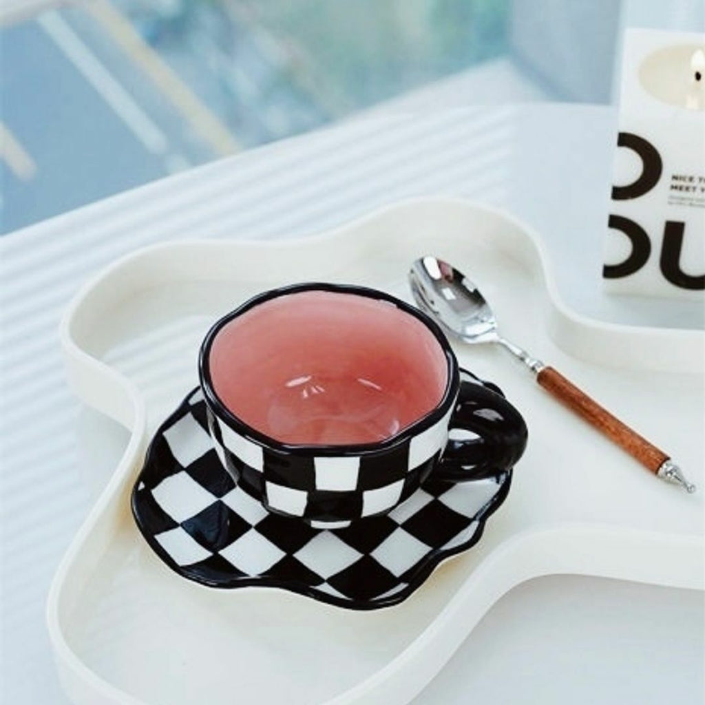 Taza Rosa Chess