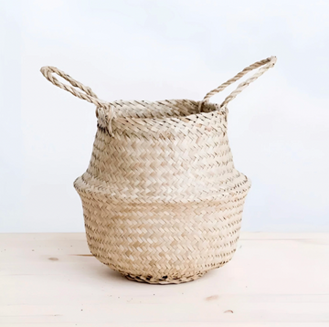Cesta de mimbre