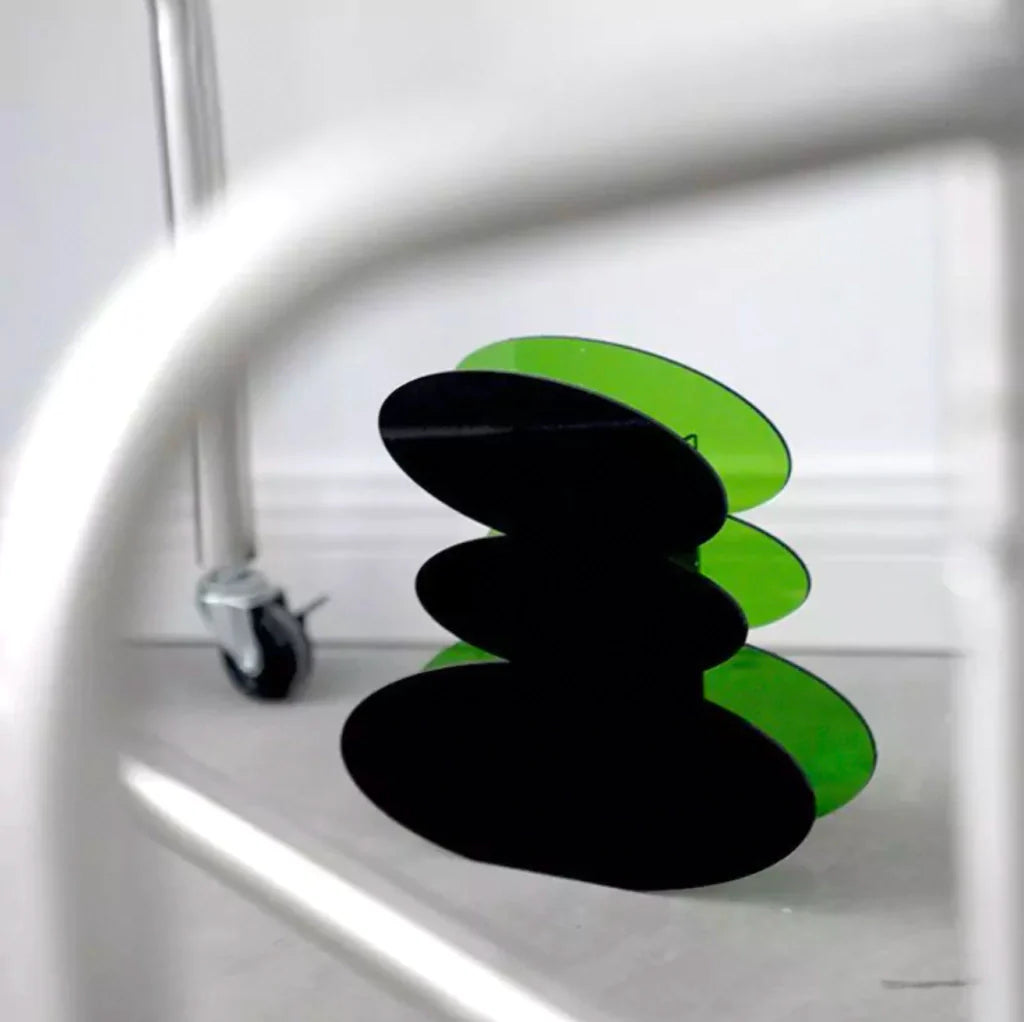 Jarrón Curve Black