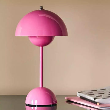 Lámpara Pink Globe Retro